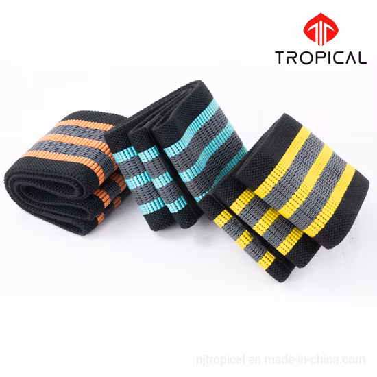 Loop Circle Home Fitness gimnasio deporte conjunto resistente a la cadera látex ecológico algodón poliéster moldeador de glúteos suministros de Yoga bandas de resistencia
